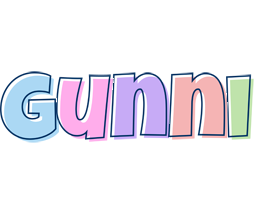 Gunni pastel logo