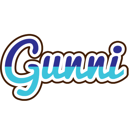 Gunni raining logo
