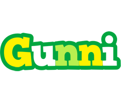 Gunni soccer logo