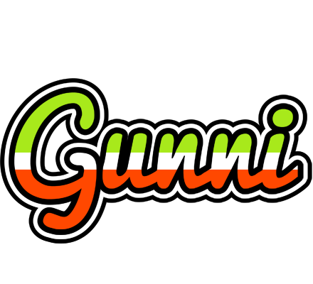 Gunni superfun logo