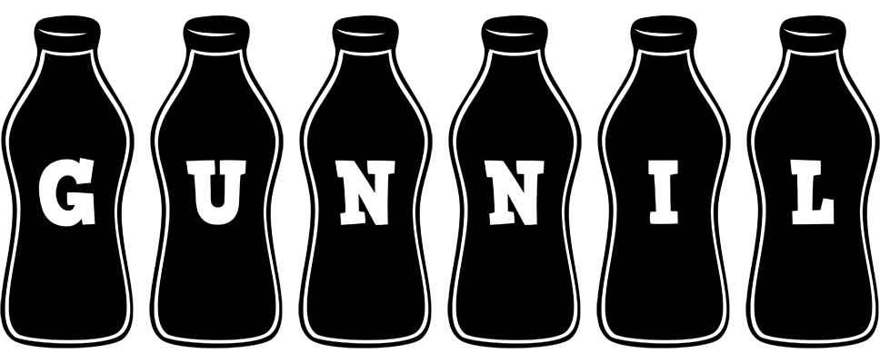 Gunnil bottle logo