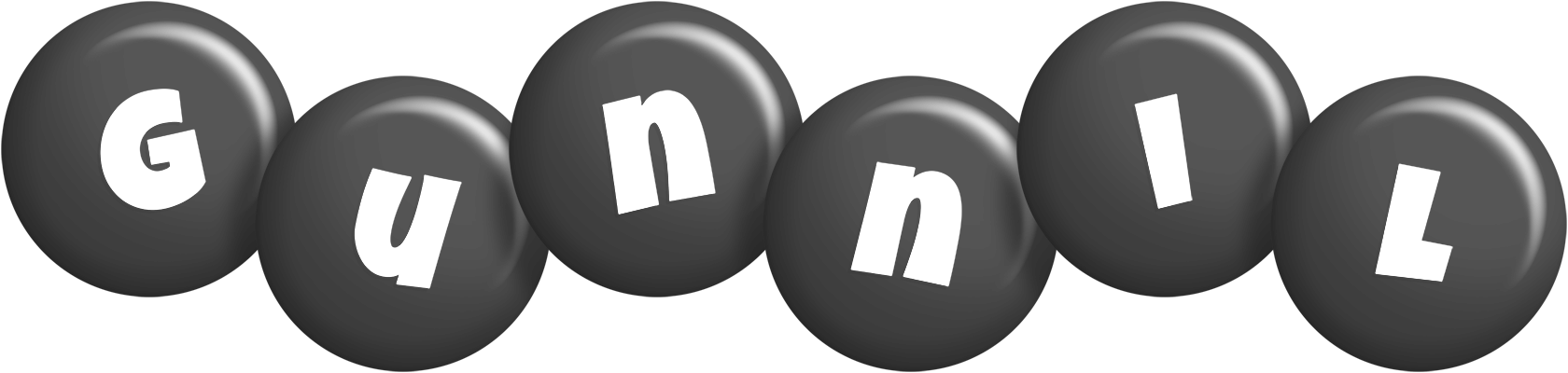 Gunnil candy-black logo