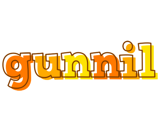 Gunnil desert logo