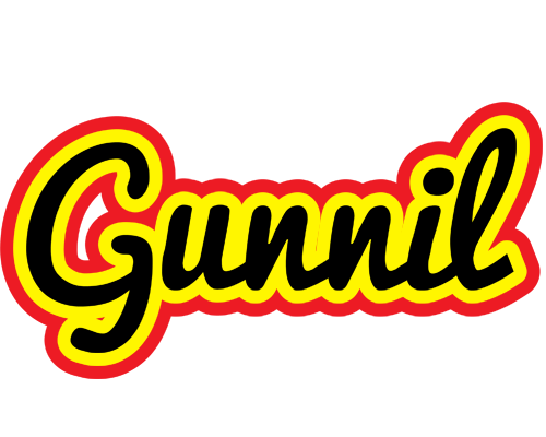 Gunnil flaming logo