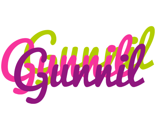 Gunnil flowers logo