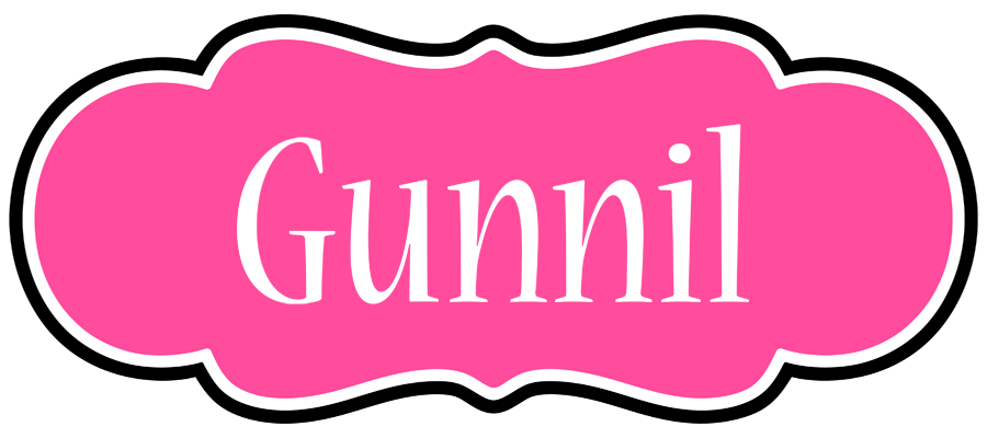 Gunnil invitation logo
