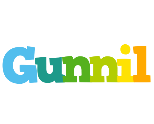 Gunnil rainbows logo