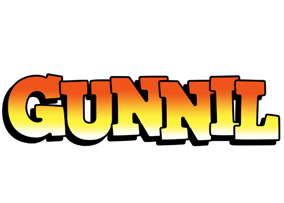 Gunnil sunset logo