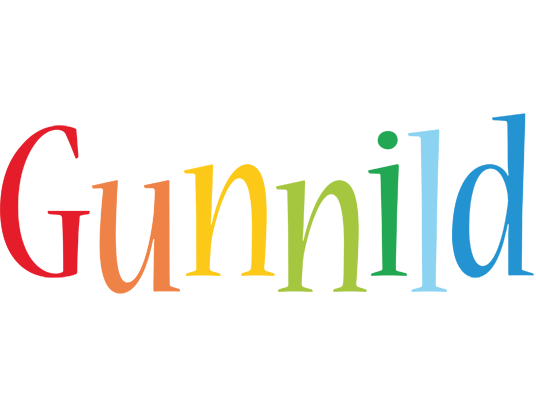 Gunnild birthday logo