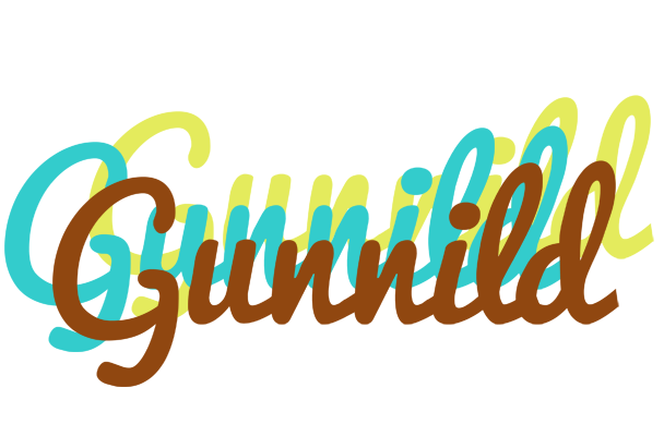 Gunnild cupcake logo