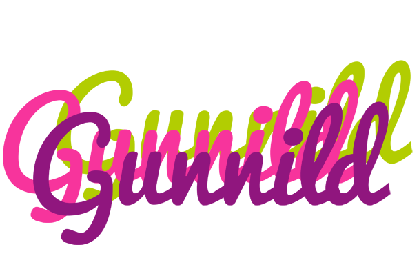 Gunnild flowers logo