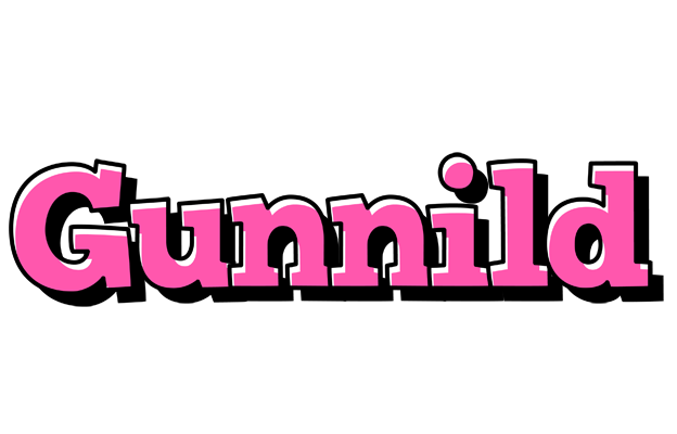 Gunnild girlish logo