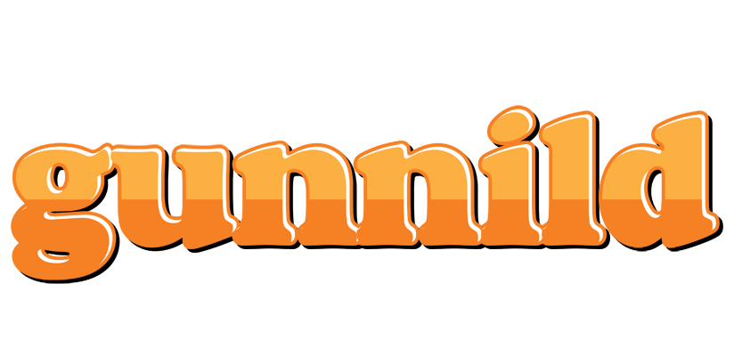 Gunnild orange logo