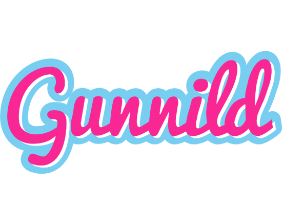 Gunnild popstar logo