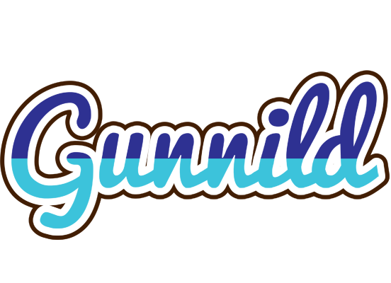 Gunnild raining logo