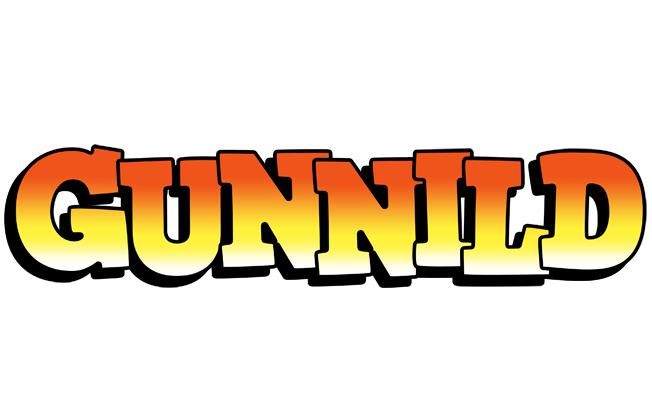 Gunnild sunset logo