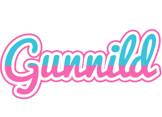 Gunnild woman logo