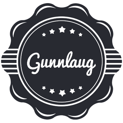 Gunnlaug badge logo