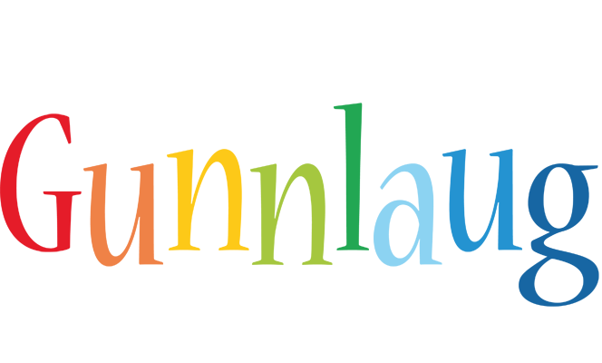 Gunnlaug birthday logo