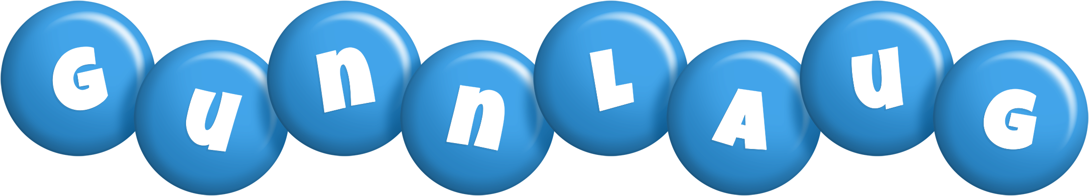 Gunnlaug candy-blue logo