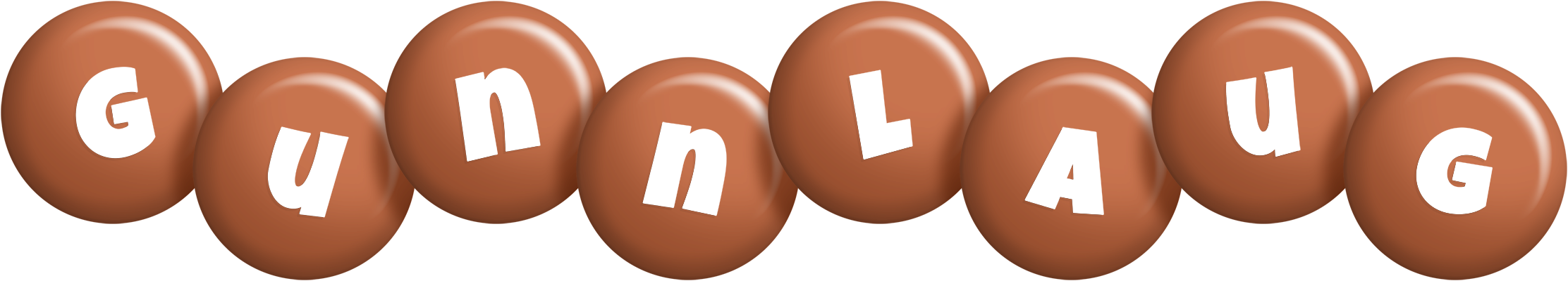 Gunnlaug candy-brown logo
