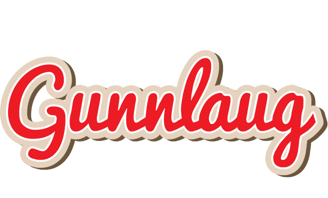 Gunnlaug chocolate logo