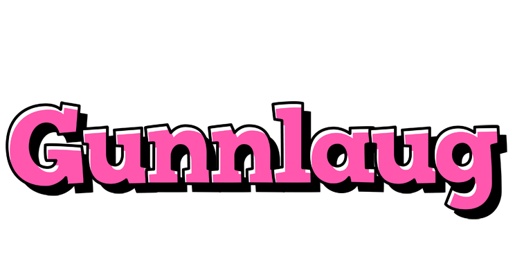 Gunnlaug girlish logo