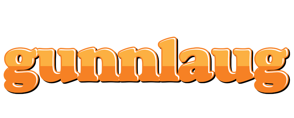 Gunnlaug orange logo