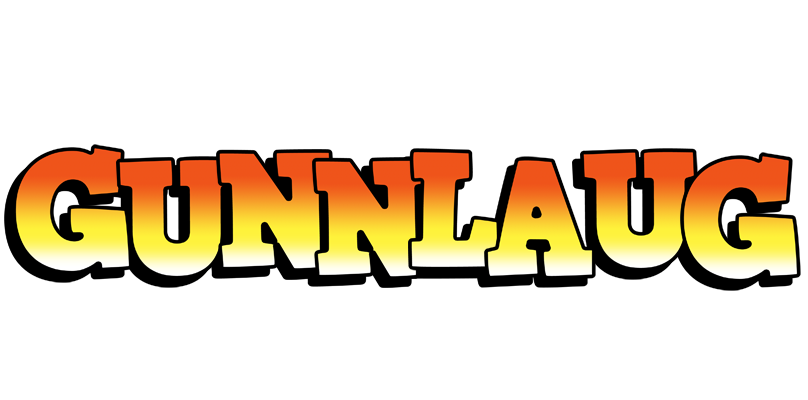 Gunnlaug sunset logo