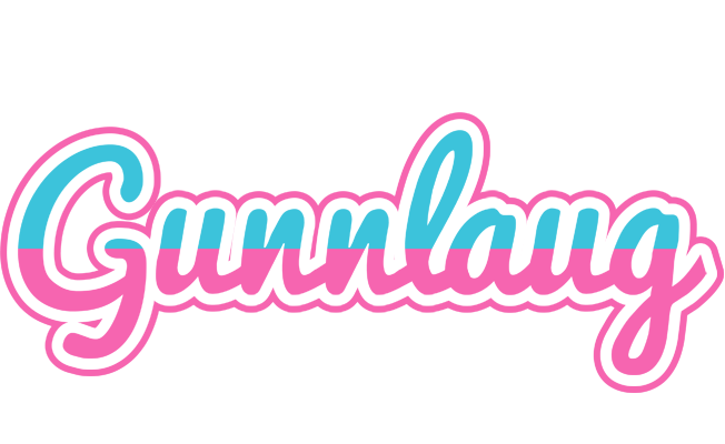 Gunnlaug woman logo