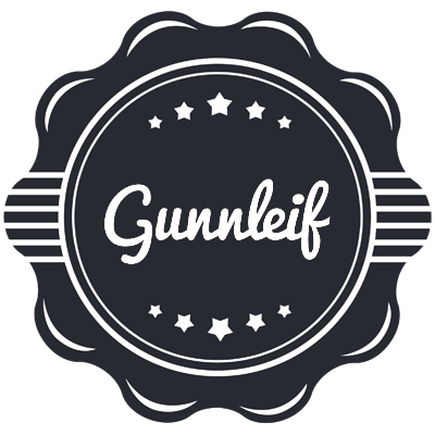 Gunnleif badge logo