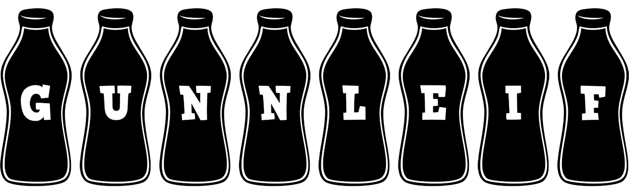 Gunnleif bottle logo
