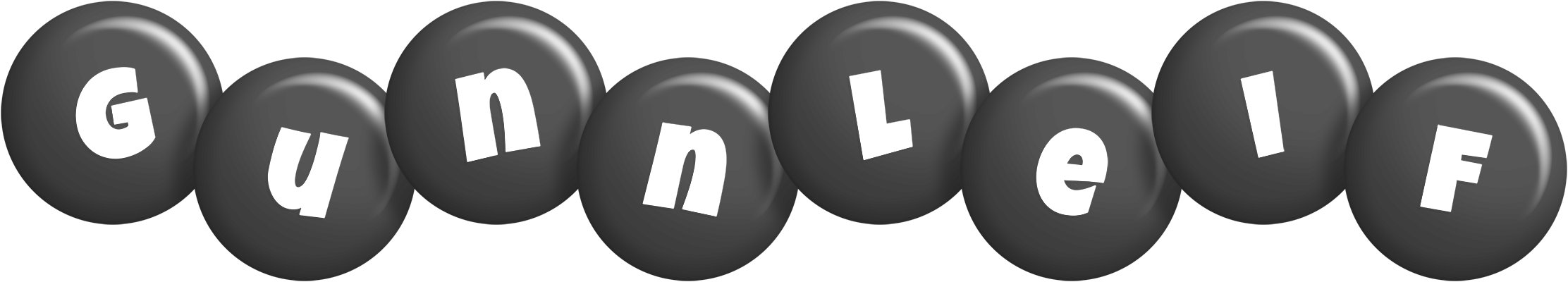 Gunnleif candy-black logo