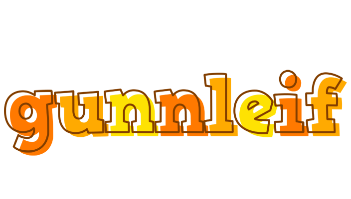 Gunnleif desert logo