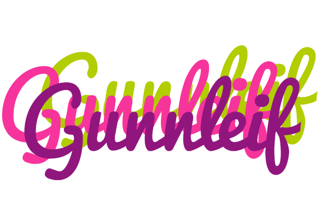 Gunnleif flowers logo