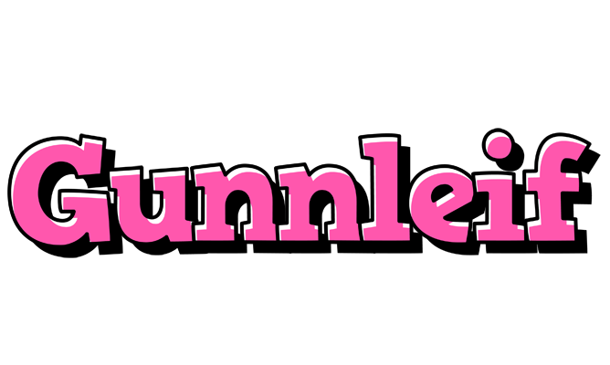 Gunnleif girlish logo