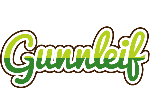 Gunnleif golfing logo