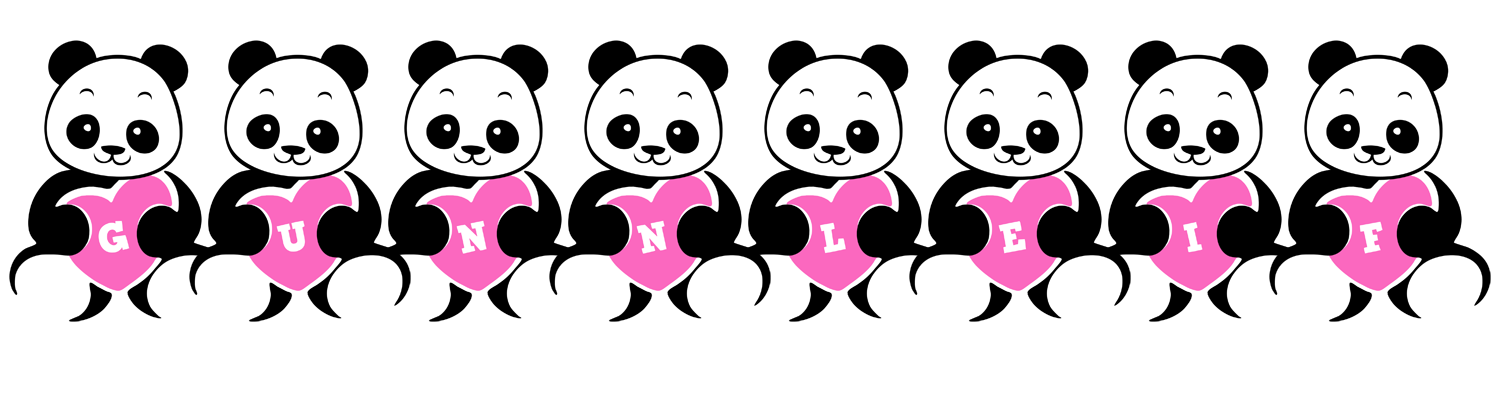 Gunnleif love-panda logo