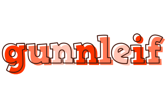 Gunnleif paint logo
