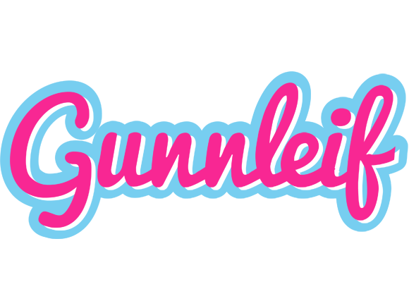 Gunnleif popstar logo
