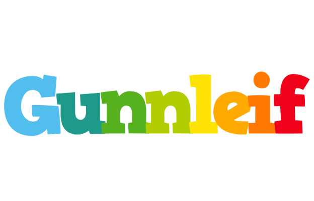 Gunnleif rainbows logo