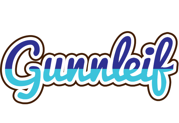 Gunnleif raining logo