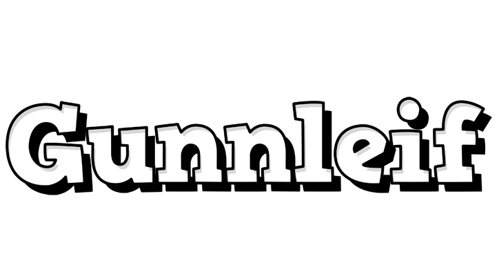 Gunnleif snowing logo