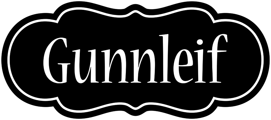 Gunnleif welcome logo