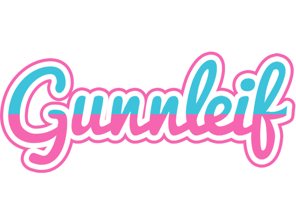Gunnleif woman logo