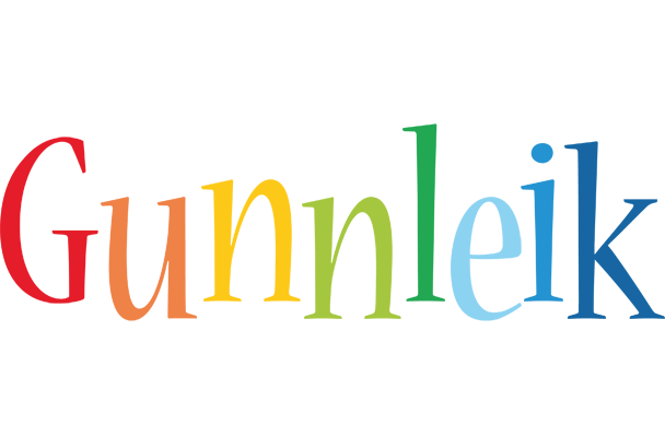 Gunnleik birthday logo