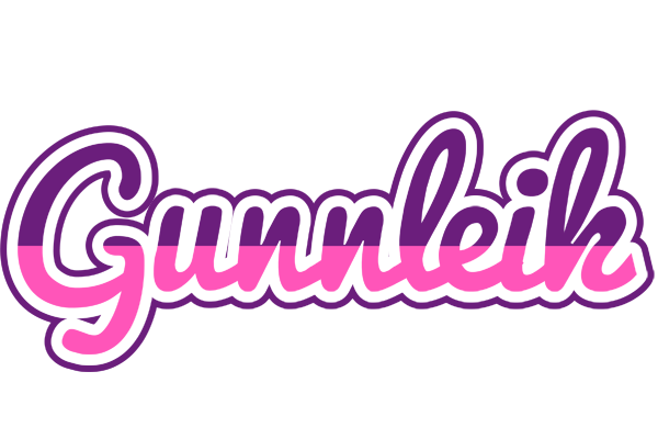 Gunnleik cheerful logo