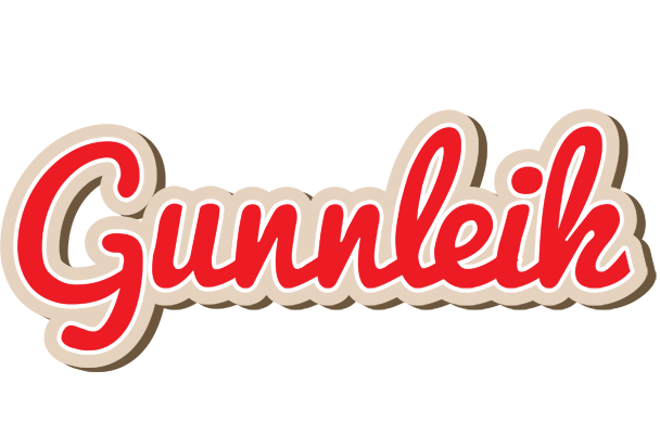 Gunnleik chocolate logo