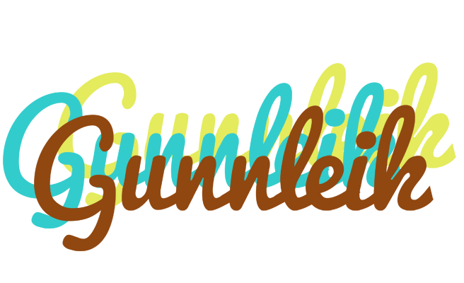 Gunnleik cupcake logo