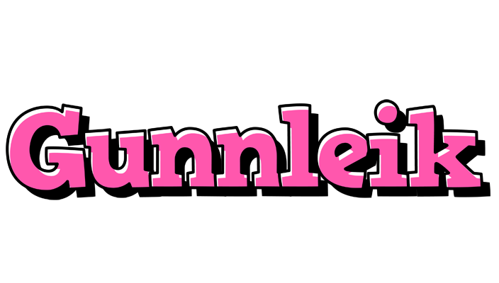 Gunnleik girlish logo